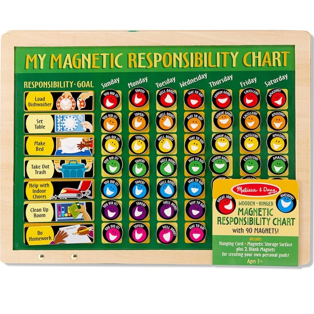 Melissa & Doug Magnetic Responsibility Chart